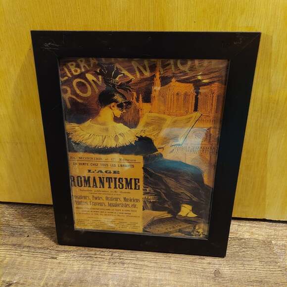 Vintage Bon Art Les Maitres de L'Affiche Librairie Romantique Lithograph Print - Picture 1 of 3